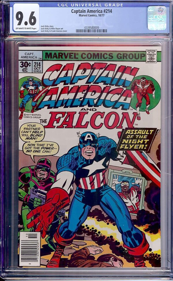 Captain America #214 (Marvel, 1977) CGC 9.6