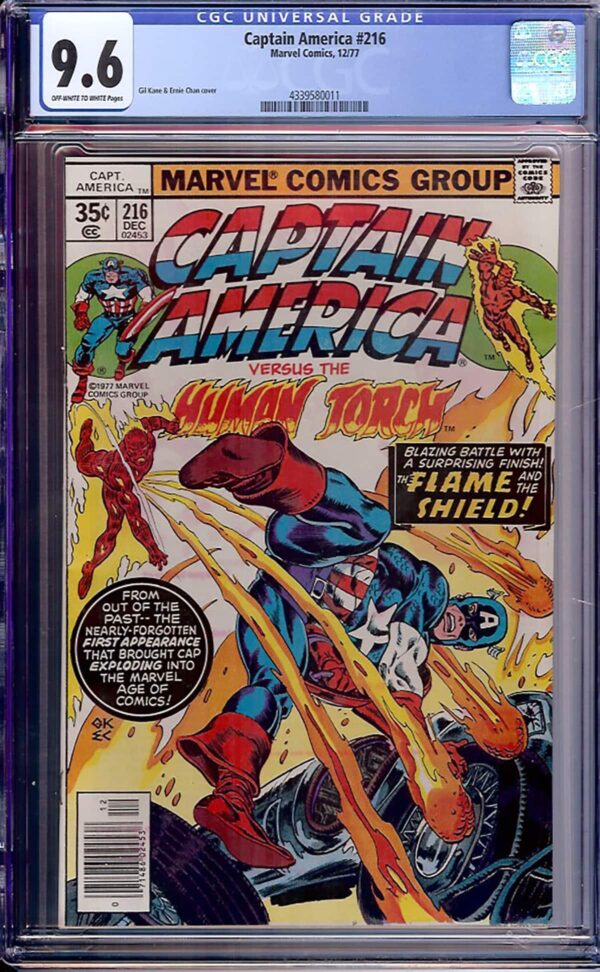 Captain America #216 (Marvel, 1977) CGC 9.6