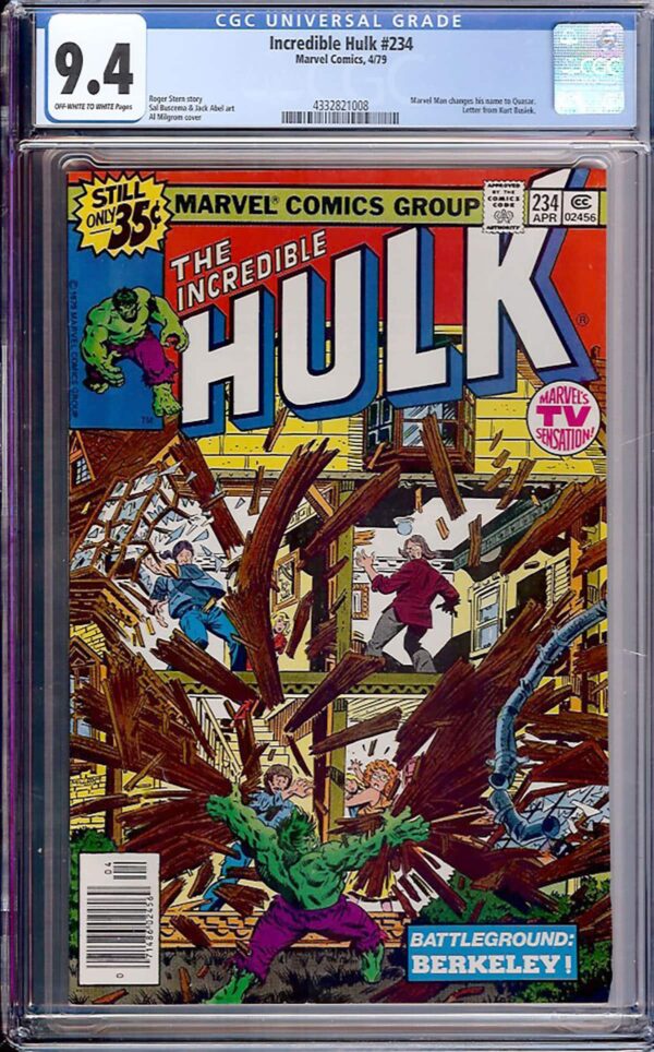 Incredible Hulk #234 (Marvel, 1979) CGC 9.4