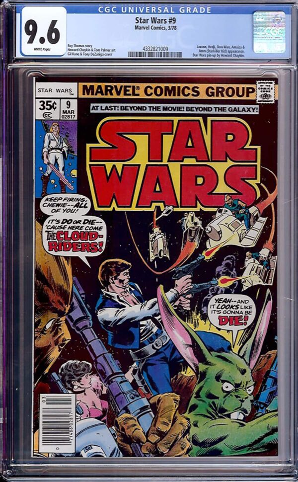 Star Wars #9 (Marvel, 1978) CGC 9.6