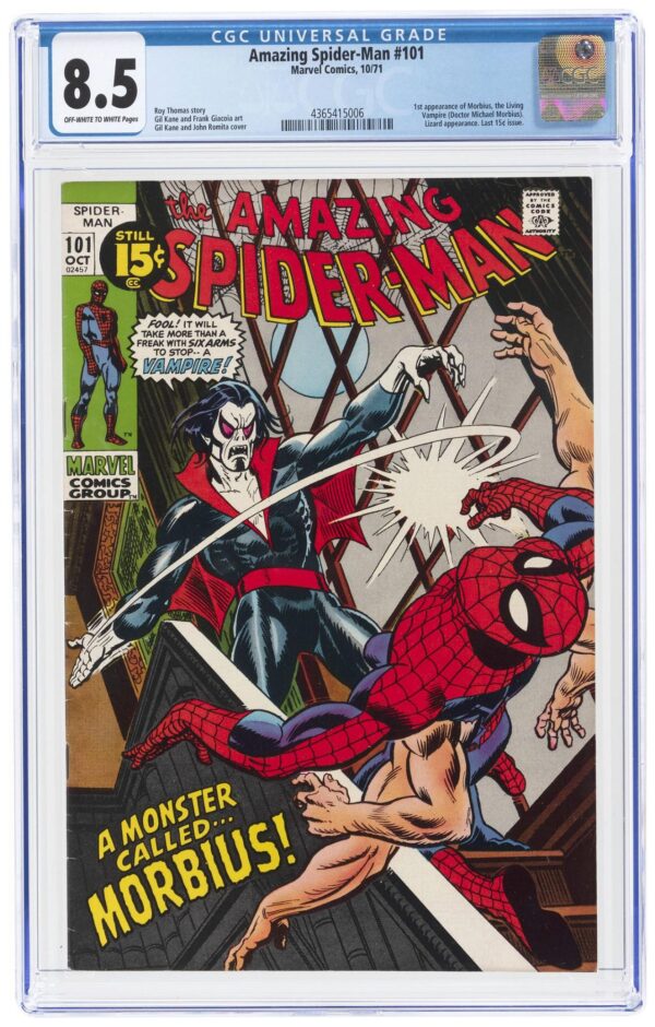 Amazing Spider-Man #101 (Marvel, 1971) CGC 8.5