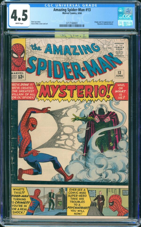 Amazing Spider-Man #13 (Marvel, 1964) CGC 4.5