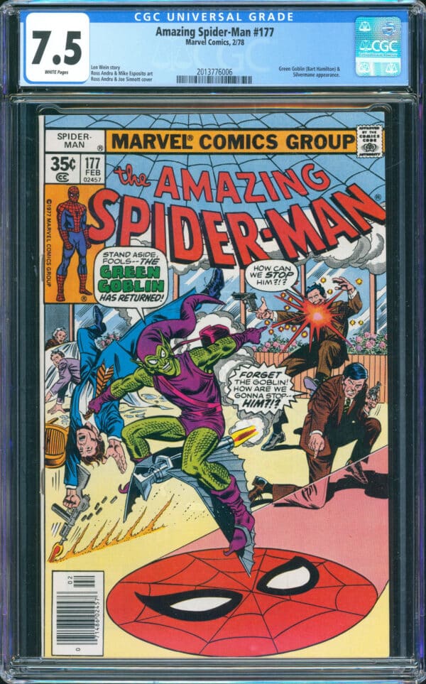 Amazing Spider-Man #177 (Marvel, 1978) CGC 7.5