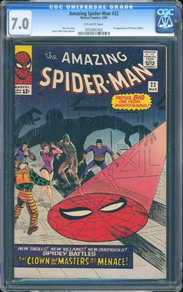 Amazing Spider-Man #22 (Marvel, 1965) CGC 7.0