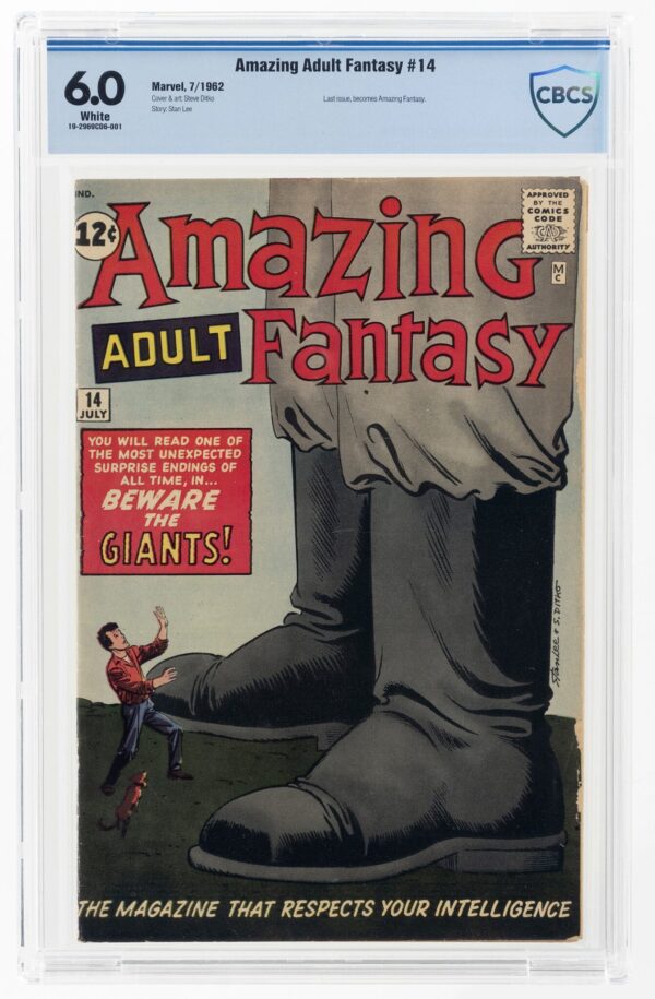 Amazing Adult Fantasy #14 (Marvel, 1962) CBCS 6.0 KEY