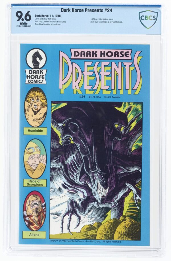 Dark Horse Presents #24 (Dark Horse, 1988) CBCS 9