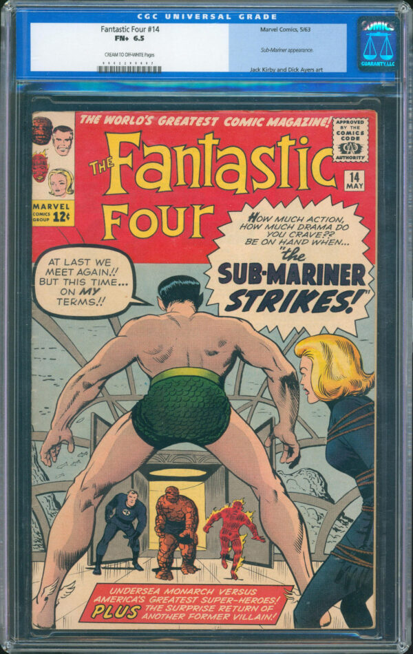 Fantastic Four #14 (Marvel, 1963) CGC 6.5