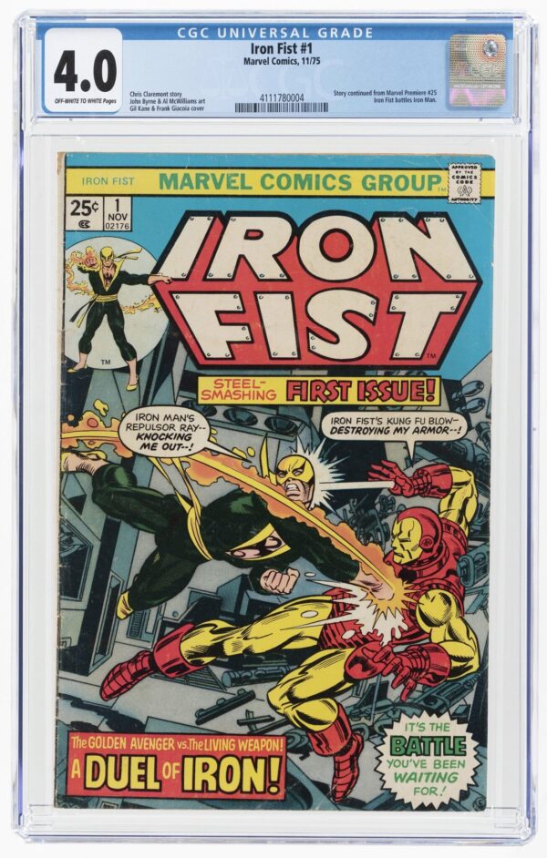 Iron Fist #1 (Marvel, 1975) CGC 4.0 - KEY