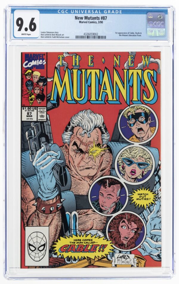 New Mutants #87 (Marvel, 1990) CGC 9.6