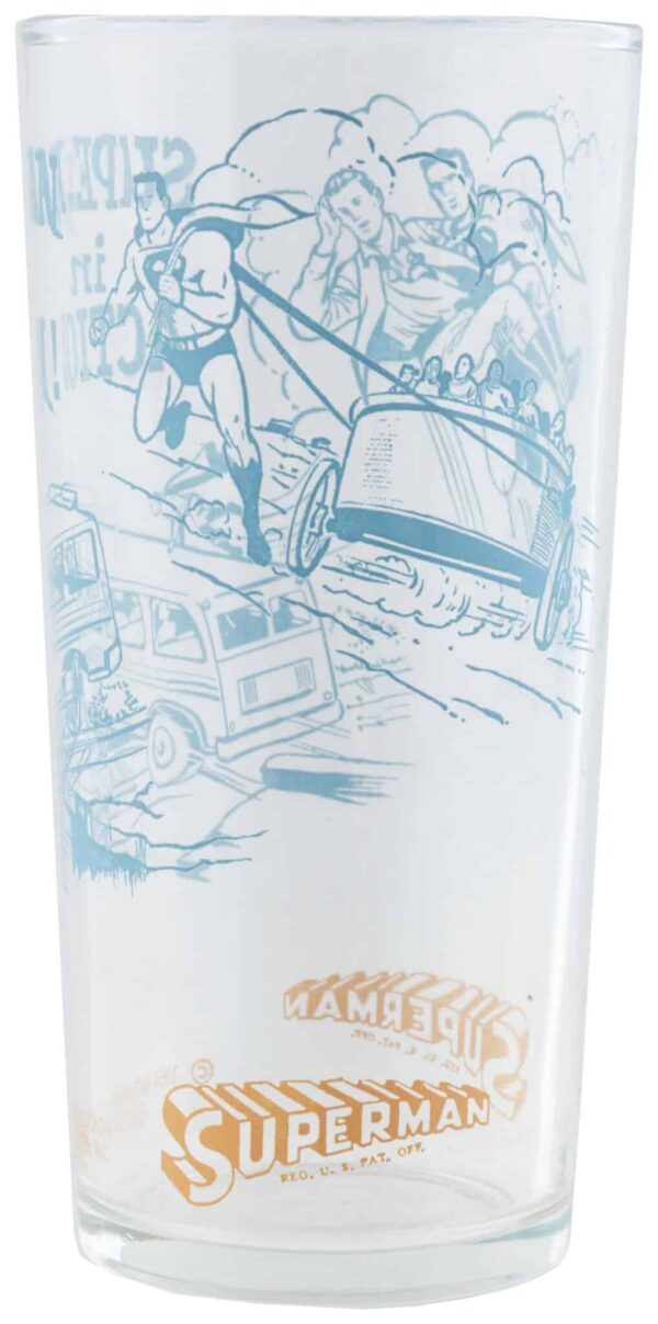 Superman TV Treat Polaner Jelly Glass - Image 2