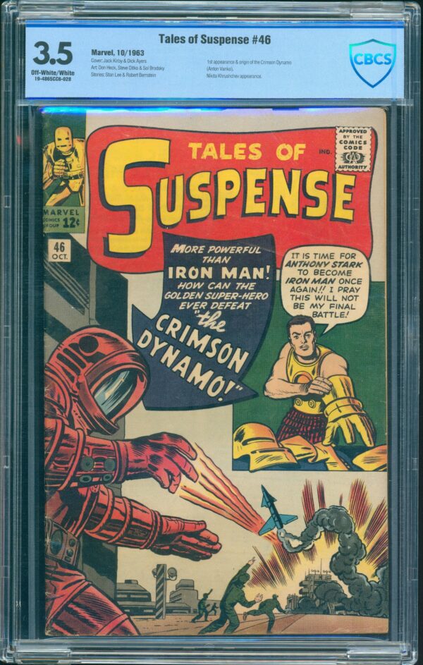 Tales of Suspense #46 (Marvel, 1963) CBCS 3.5