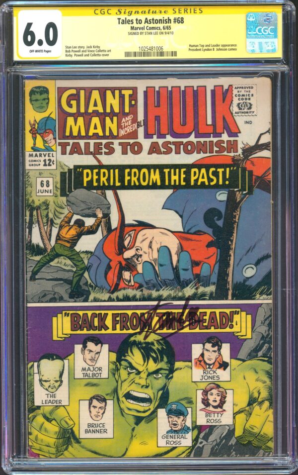 Tales to Astonish #68 (Marvel, 1965) CGC 6.0