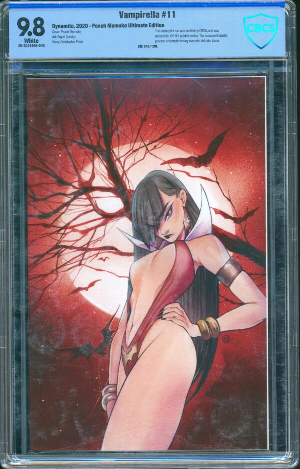 Vampirella v5 #11 (Dynamite, 2020) CBCS 9.8 ltd 120 Copies