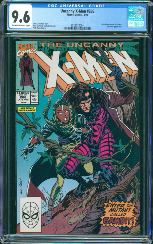 X-men #266 (Marvel, 1990) CGC 9.6 - KEY