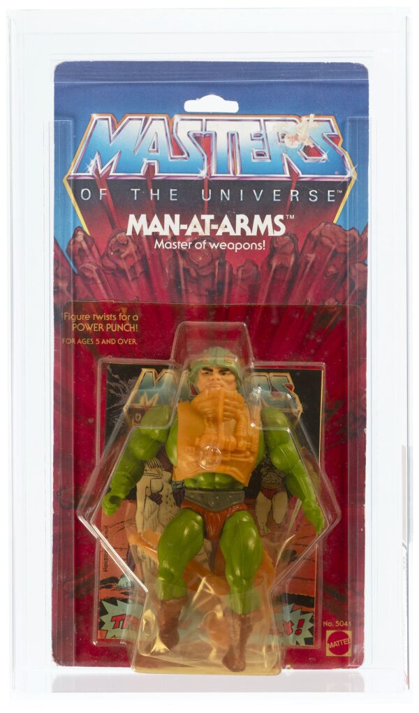 1983 MOTU Man-at-Arms 12-Back AFA 70