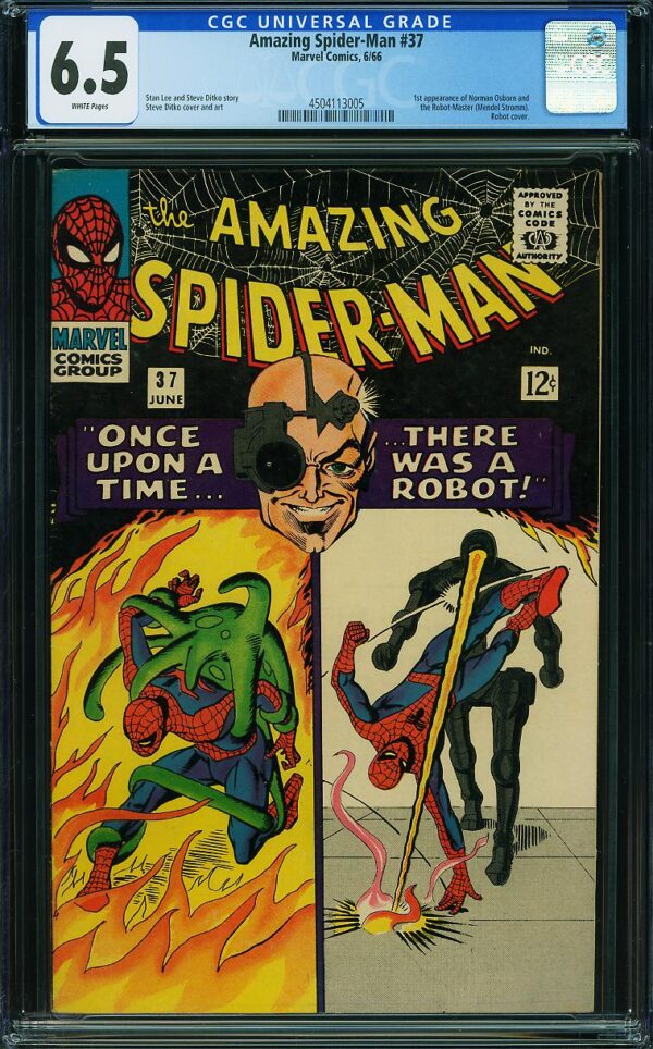 Amazing Spider-Man #37 (Marvel, 1966) CGC 6.5
