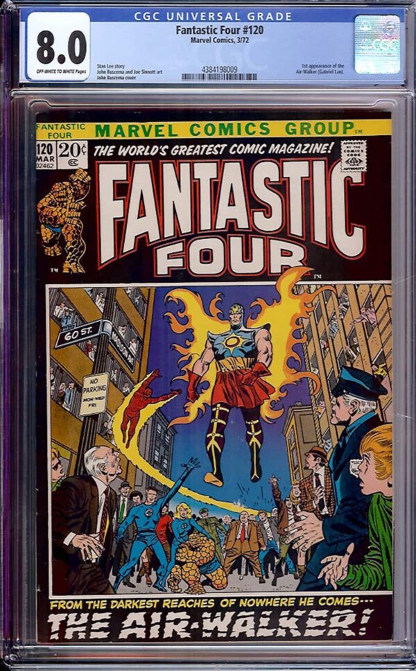 Fantastic Four #120 (Marvel, 1972) CGC 8.0