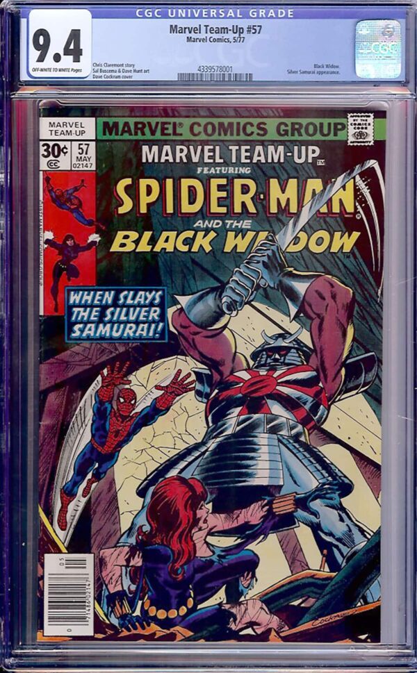 Marvel Team-Up #57 (Marvel, 1977) CGC 9.4