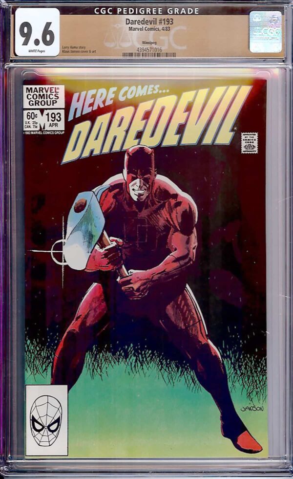 Daredevil #193 (Marvel, 1983) CGC 9.6