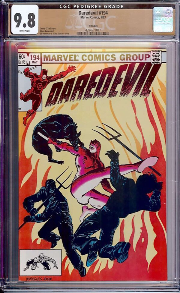 Daredevil #194 (Marvel, 1983) CGC 9.8