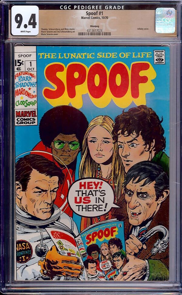 Spoof #1 (Marvel, 1970) CGC 9.4