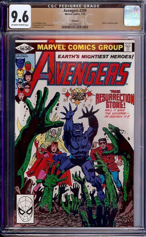 Avengers #209 (Marvel, 1981) CGC 9.6