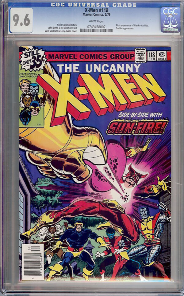 Uncanny X-Men #118 (Marvel, 1978) CGC 9.6