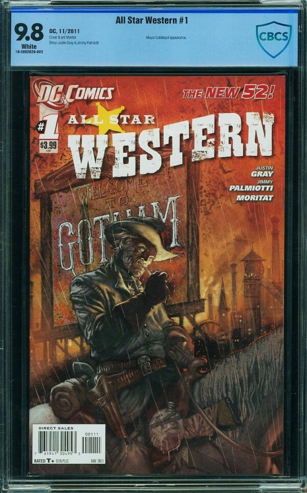 All Star Western #1 (DC, 2011) CBCS 9.8