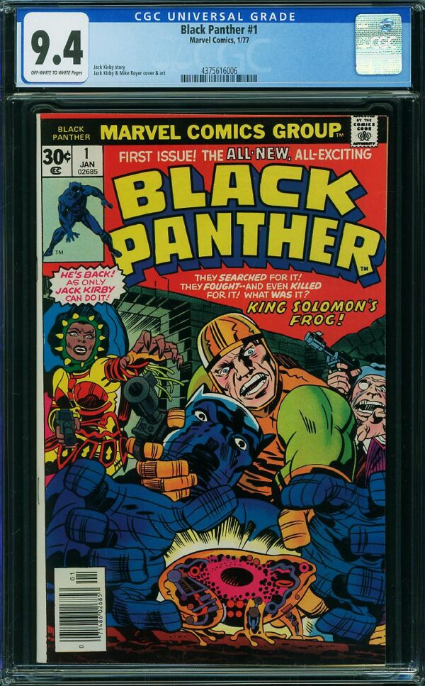 Black Panther #1 (Marvel, 1977) CGC 9.4