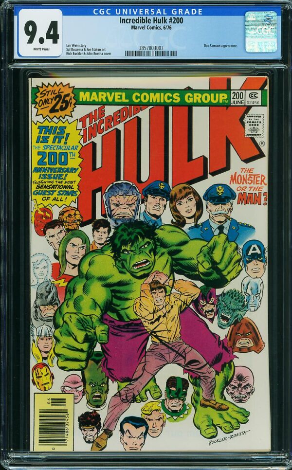 Incredible Hulk #200 (Marvel, 1976) CGC 9.4