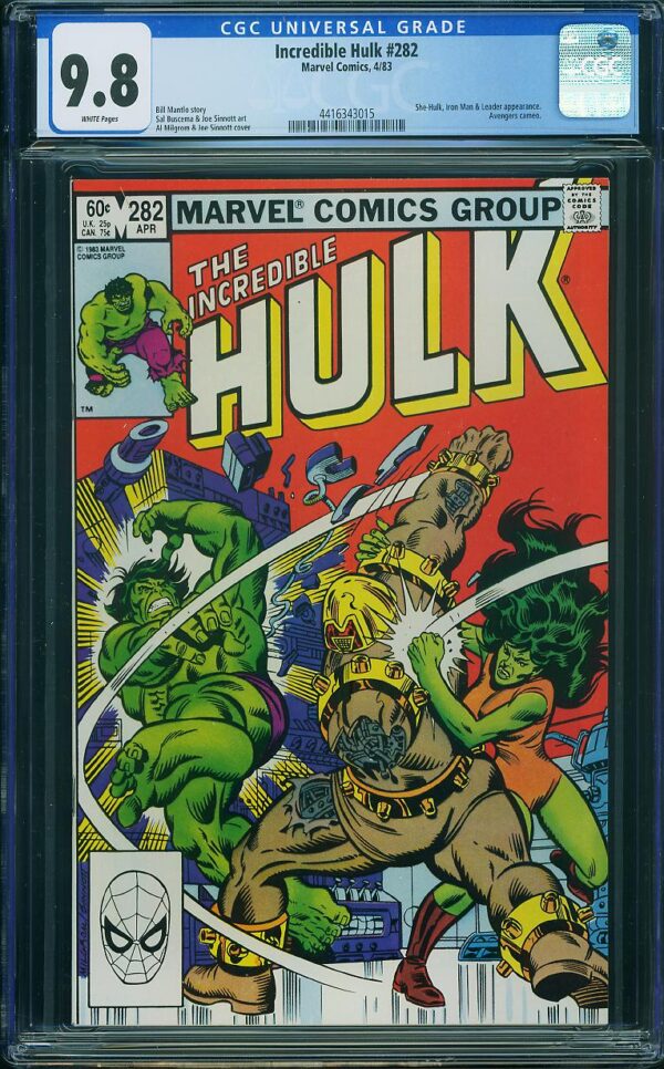 Incredible Hulk #282 (Marvel, 1983) CGC 9.8