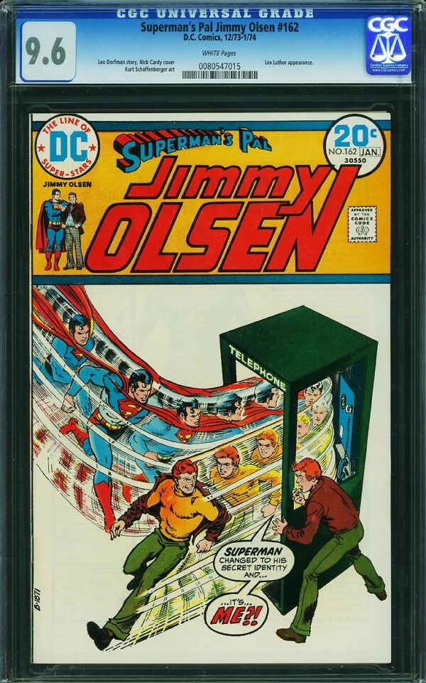 Superman's Pal Jimmy Olsen #162 (DC, 1974) CGC 9.6