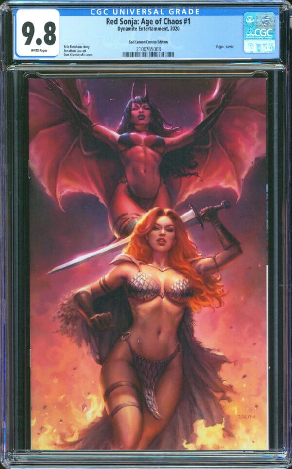 Red Sonja: Age of Chaos #1 (Dynamite, 2020) CGC 9.8