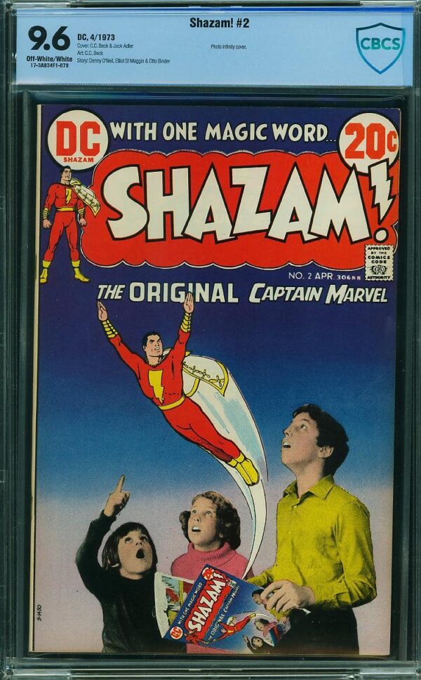 Shazam! #2 (DC, 1973) CBCS 9.6 - 1st TAWNY THE TIGER