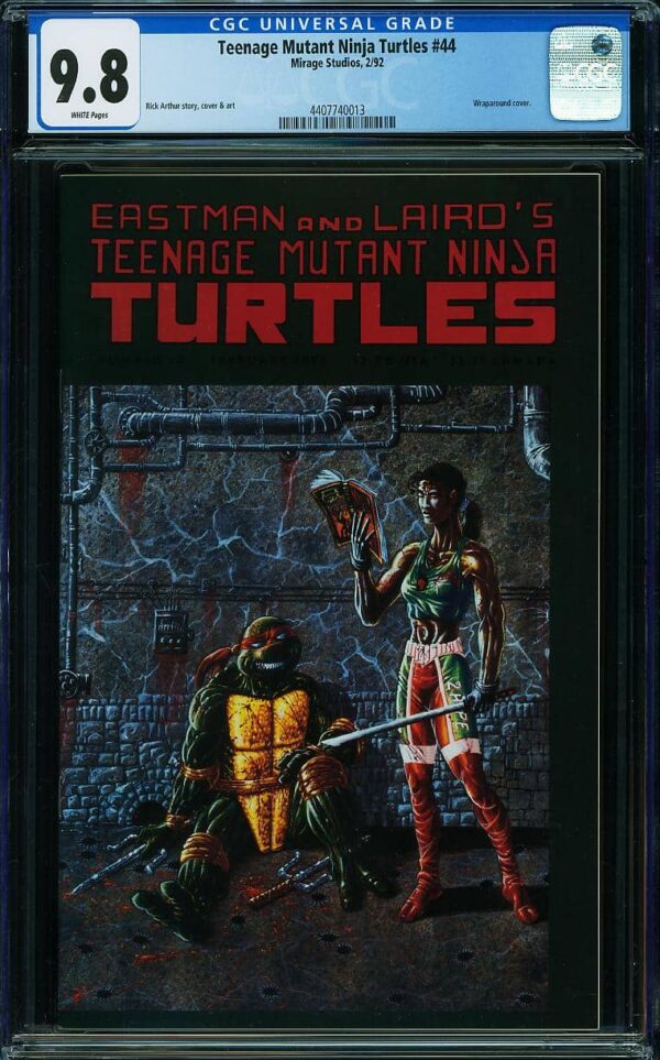 Teenage Mutant Ninja Turtles #44 (Mirage, 1992) CGC 9.8