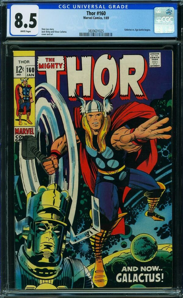 Thor #160 (Marvel, 1969) CGC 8.5