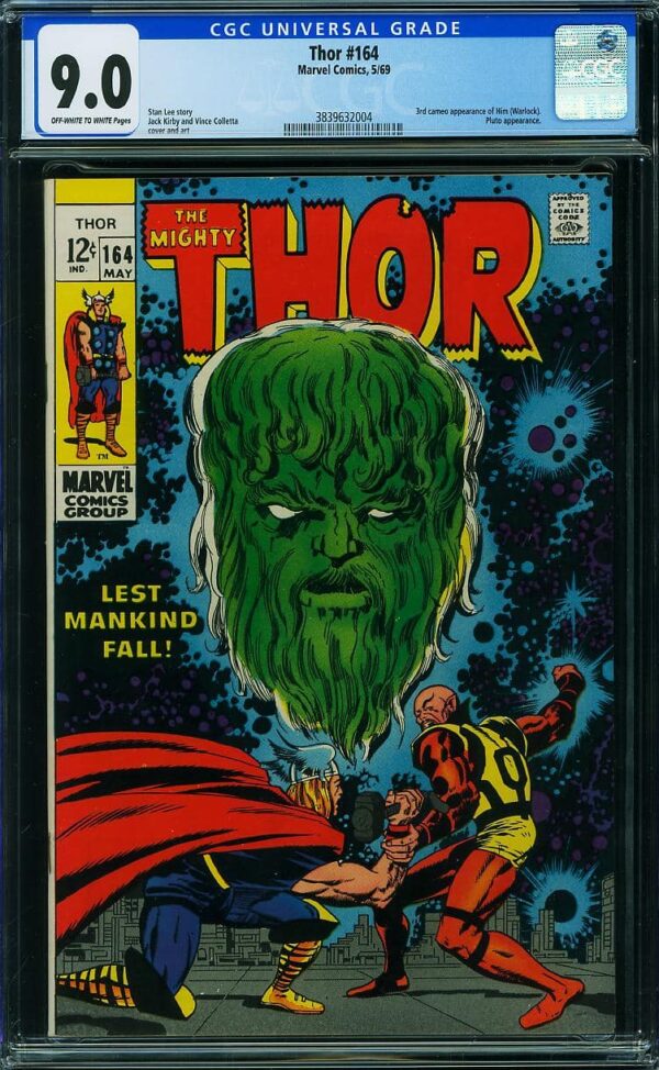 Thor #164 (Marvel, 1969) CGC 9.0