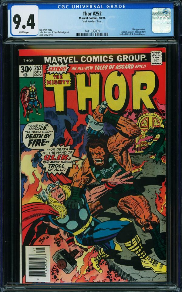 Thor #252 (Marvel, 1976) CGC 9.4