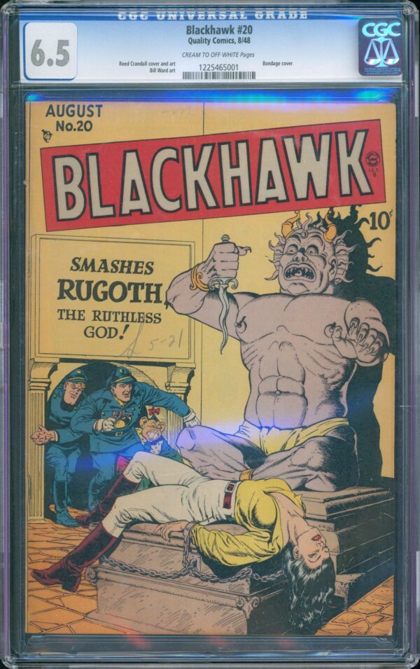 Blackhawk #20 (Quality, 1948) CGC 6.5