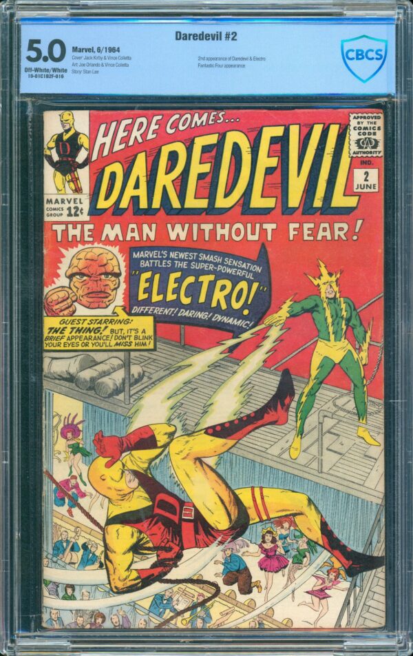 Daredevil #2 (Marvel, 1964) CBCS 5.0