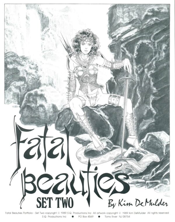 Fatal Beauties Portfolio - Set Two (1989, Kim DeMulder)