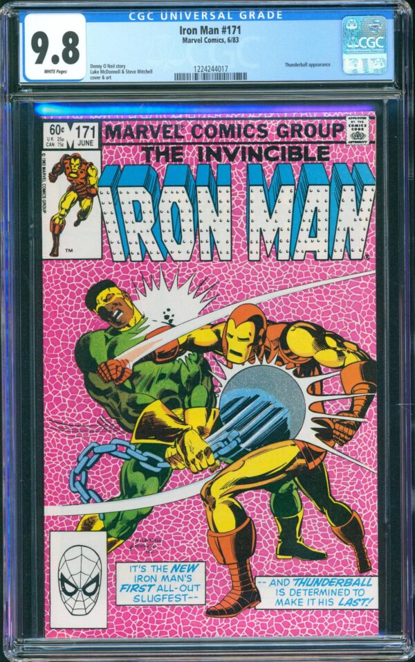 Iron Man #171 (Marvel, 1983) CGC 9.8