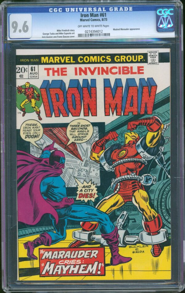 Iron Man #61 (Marvel, 1973) CGC 9.6