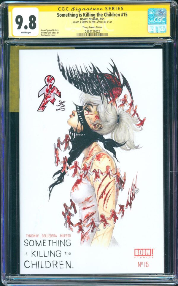 Something is Killing the Children #15 (Boom!, 2021) CGC 9.8 SS LACCHEI