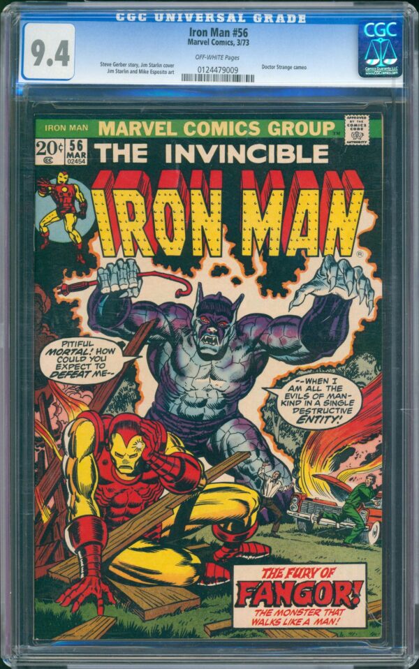 Iron Man #56 (Marvel, 1973) CGC 9.4