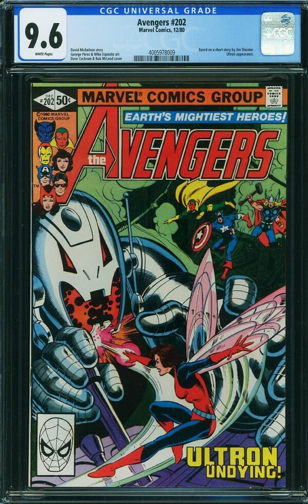 Avengers #202 (Marvel, 1980) CGC 9.6