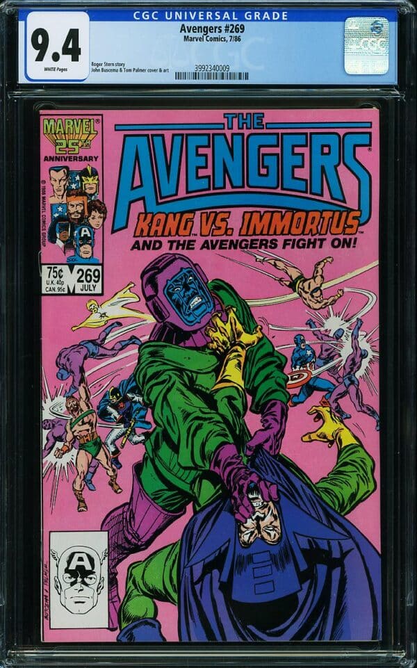 Avengers #269 (Marvel, 1986) CGC 9.4