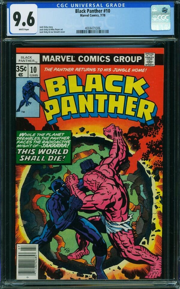 Black Panther #10 (Marvel, 1978) CGC 9.6