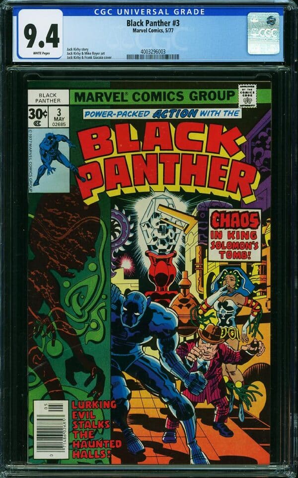 Black Panther #3 (Marvel, 1977) CGC 9.4