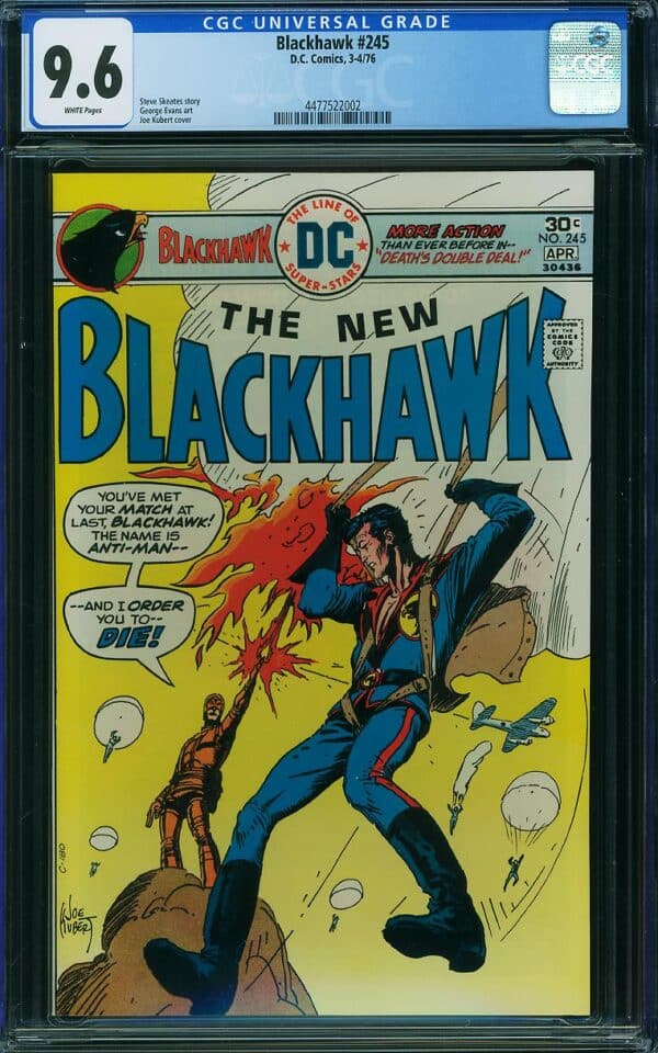 Blackhawk #245 (DC, 1976) CGC 9.6